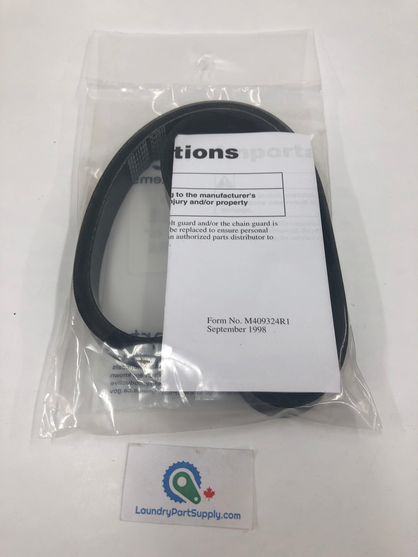 BELT, UPPER - ALL BELT DRIVE 50# & 75#