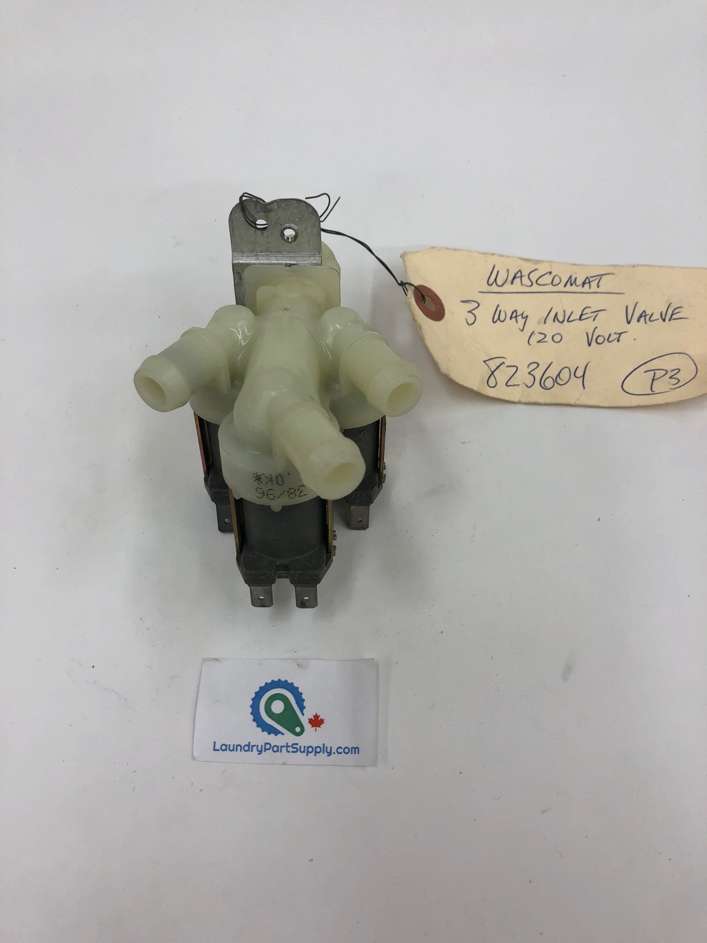 Cold Water Valve, 3-Way, 110 Volt