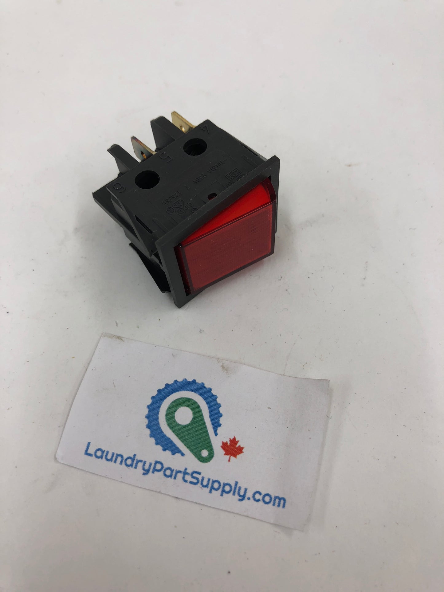 P/B SWITCH W/RED LIGHT (ON/OFF) * NLA *