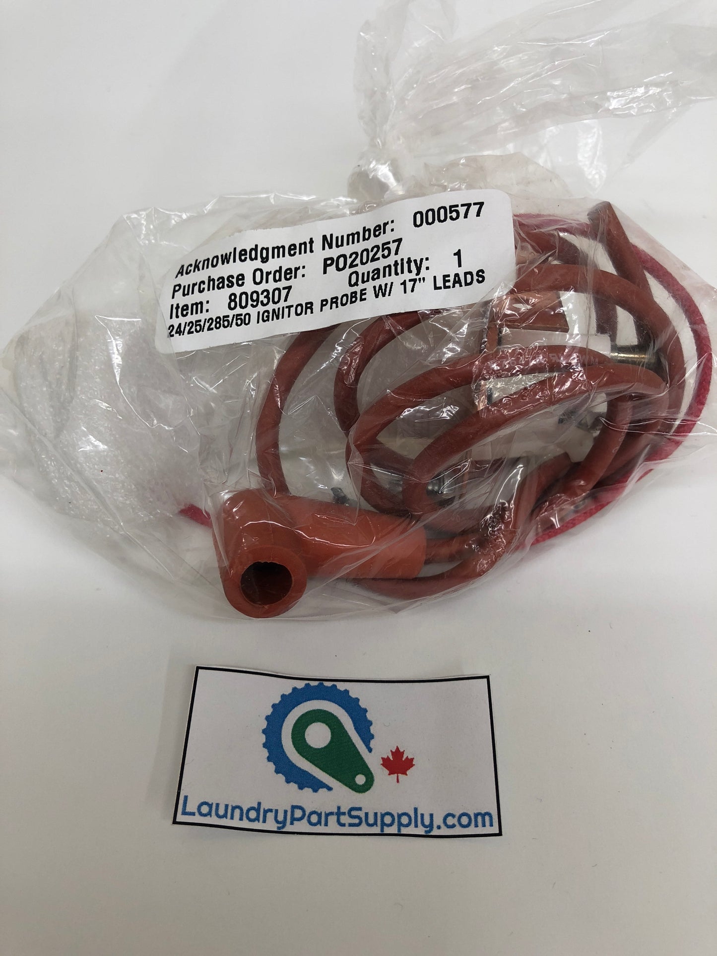 IGNITOR PROBE,W/17" LEADS